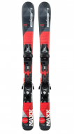 Горные лыжи с креплениями ELAN Maxx QS 70-90 + EL 4.5 Shift red