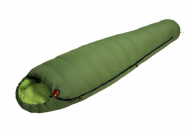 Спальник пуховый BASK  Trekking V2-M  зеленый/серый ТМН   левый