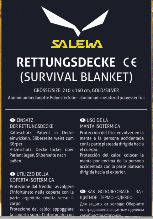   Salewa Rescue Blanket