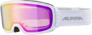 Очки горнолыжные Alpina 2022-23 Nakiska Q-lite white matt