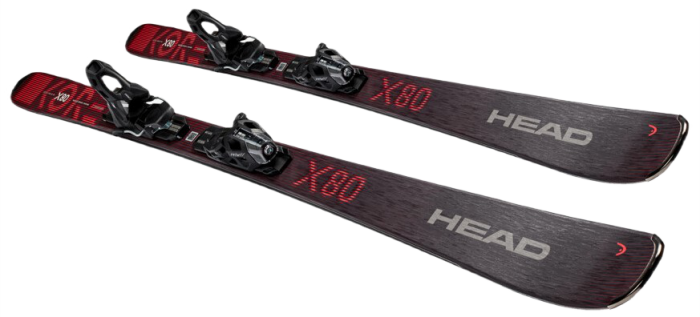   2023-24 HEAD Kore X 80 LYT-PR  +  PRW 11 GW brake 85 G  black-red