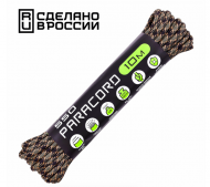 Паракорд 550 CORD nylon 10м  RUS (forest camo 2.0)