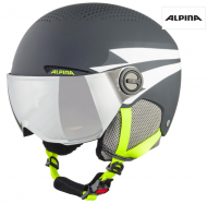   Alpina 2023 NEW Zupo VISOR Q-Lite Charcoal-Neon Matt