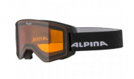 Очки горнолыжные Alpina 2023-24 Narkoja black/orange S2