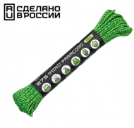 Паракорд 275 (мини) CORD nylon 10м  RUS green spec