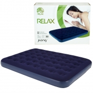 Relax Flocked Air Bed Queen  203 - 152 - 22